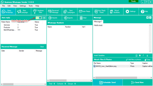 Matrix WhatsApp Contact